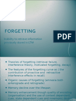 Forgetting