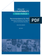 Chicago Police Accountability Task Force Summary