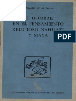 De La Garza - El Hombre en El Pensamiento Religioso Náhuatl y Maya - (1978)