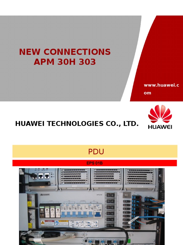 New Connections APM 30H 303: Huawei Technologies Co., LTD | PDF ...