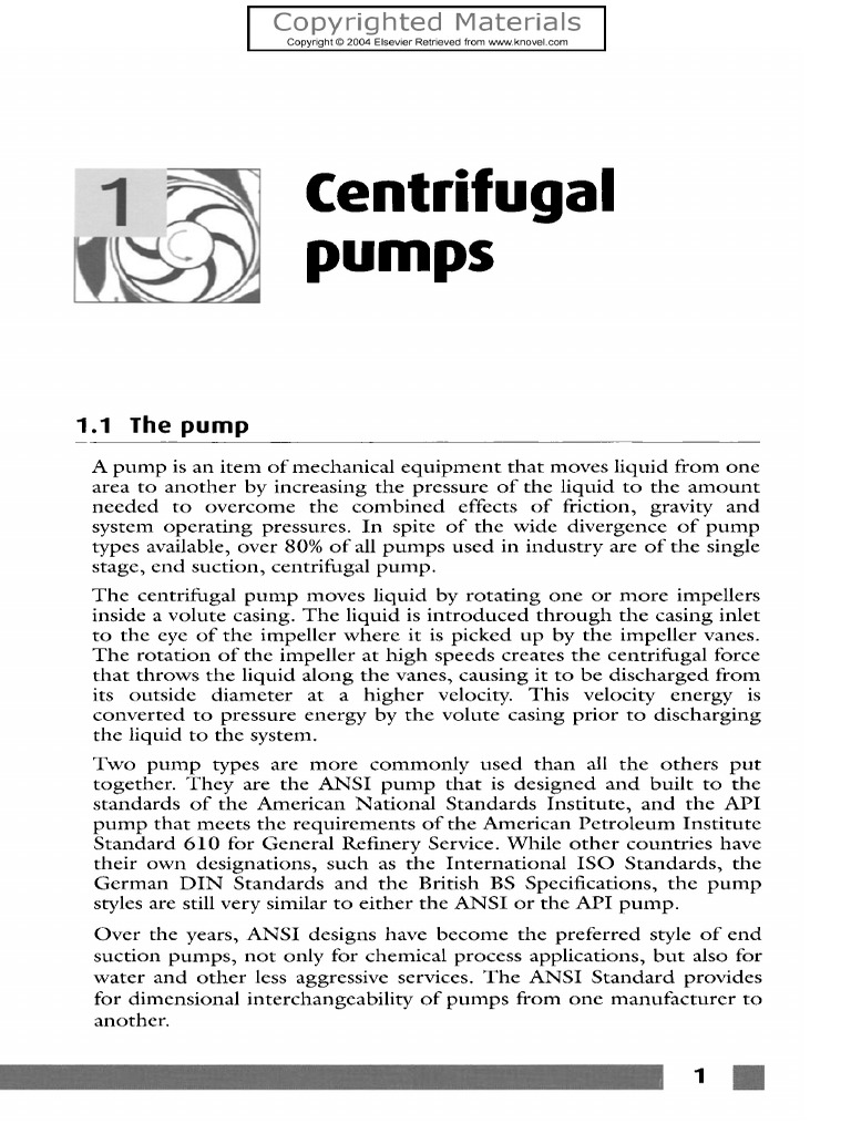 Centrifugal Pump | PDF | Pump | Applied And Interdisciplinary Physics