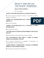 Características Y Usos de Los Sistemas de Control Ambiental