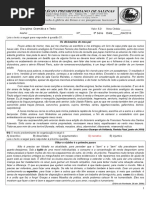 3º Ano Gmarática e Texto