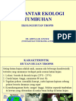 Pengantar Ekologi Hutan Tropis