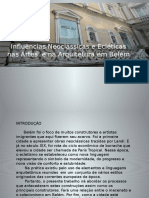 Influências Neoclássicas e Ecléticas Nas Artes e Na Arquitetura de Belém 2