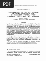 Review Article Comparison Anatomy, Physiology, A N D Biochemistry Commonly Used Laboratory Animals