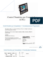 4.3 Programacion CNC - Coordenadas Absolutas e Incrementales