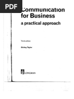 Communication for Business - A Practical Appraoch - 