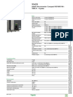 Product Data Sheet: Switch-Disconnector Compact NS1600 NA - 1600 A - 4 Poles