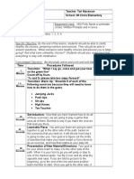 Kin355 Lesson Plan 2