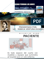 unidad del paciente