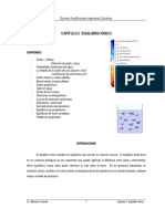 Quimica analitica equilibrio ionico