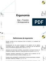 Ergonomía Uso Función Antropometría