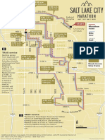 SLC Marathon Route Map 2016