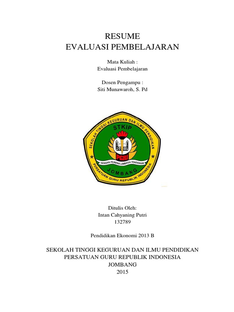 Contoh Evaluasi Pendidikan Orang Dewasa - Simak Gambar Berikut