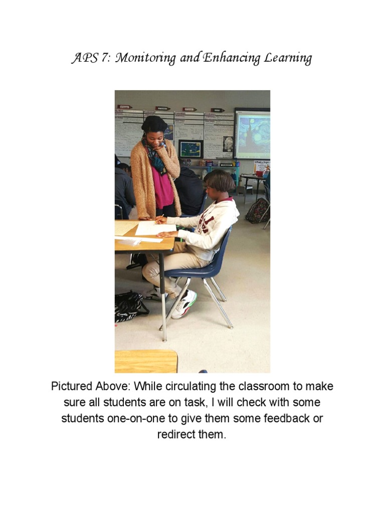 Enhancing Learning Through Monitoring | PDF | Career & Growth