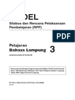 RPP Bahasa Lampung SD 3
