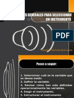 Criterios Generales para Seleccionar Un Instrumentó