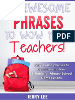 80 Awesome Phrases To Wow Your Teachers Limited Time Offer On Courses