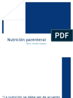 Nutricion Parenteral.