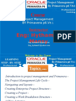 Project Management by Primavera