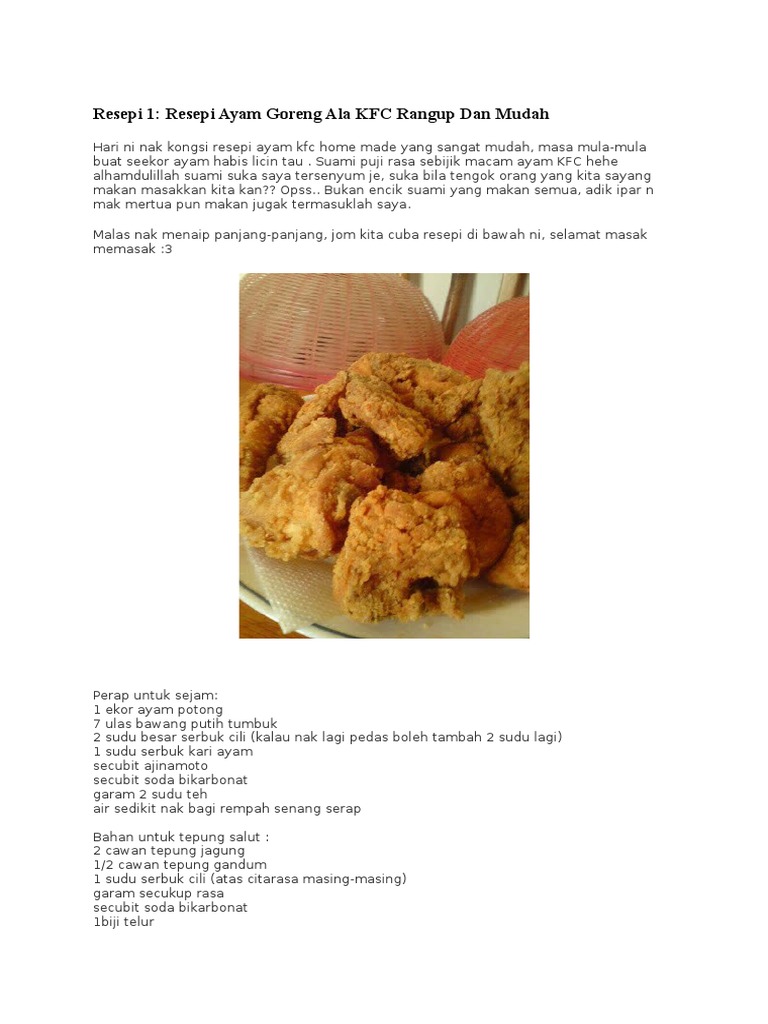 Ayam Goreng Kfc