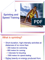 Sprinting and Speed Training