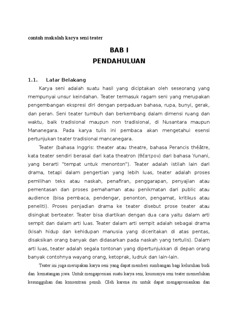 Teater Seni
