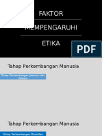 Faktor Yang Mempengaruhi Etika