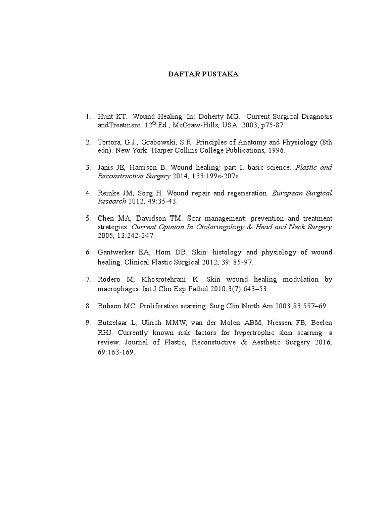 Wound Healing and Scar Management | PDF | Self-Improvement