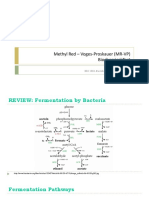 MR-VP Test (Methyl Red Voges-Proskauer Test) BURIAS