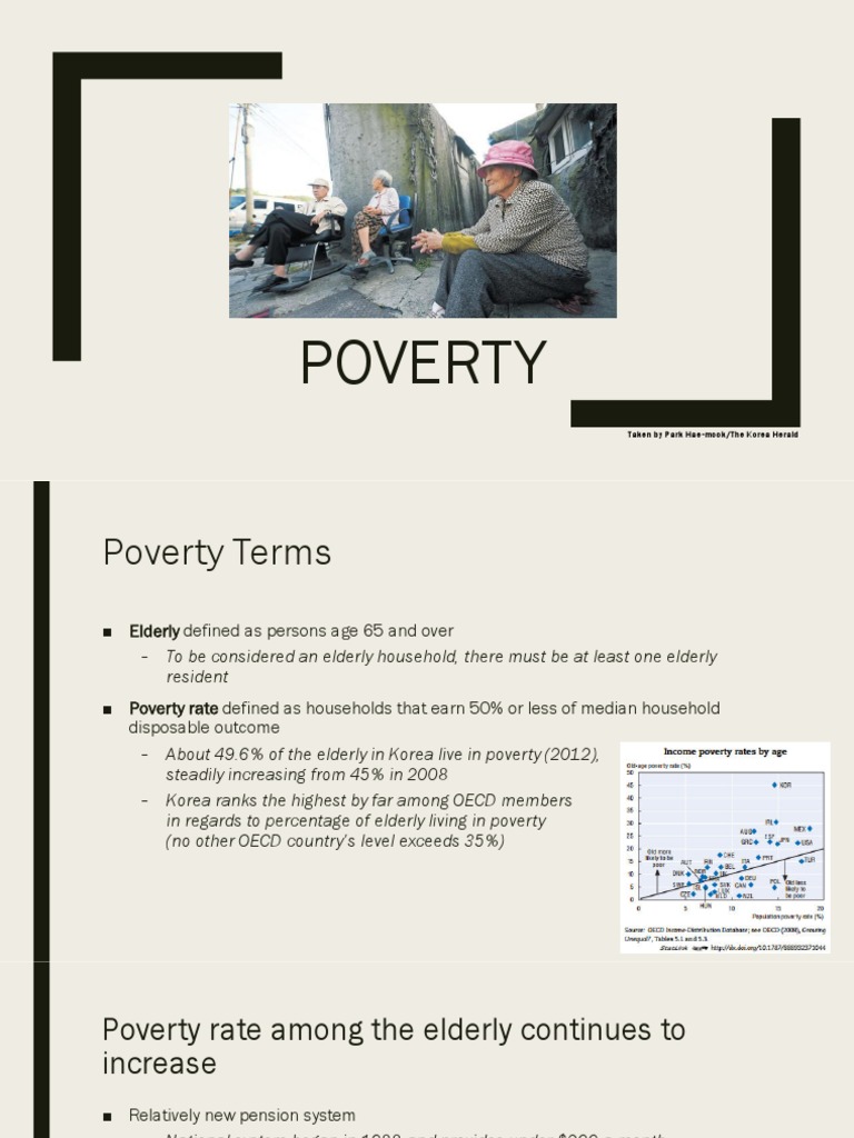 Poverty Among Elderly | PDF