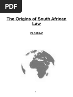 Download Origins of South African Law by ValentineSithole SN308557064 doc pdf