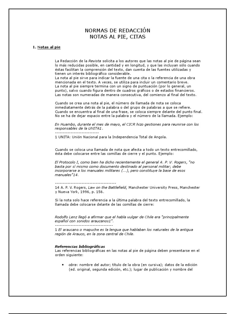 Normas de redacción Comillas Comunicación escrita