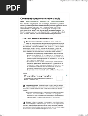 Comment Coudre Une Robe Simple 17 étapes Wikihow