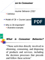 Introduction To Consumer Behavior