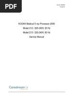 8G8528 KodaK Medical X-ray Processor 2000 Service Manual