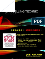 Spin Selling Technic