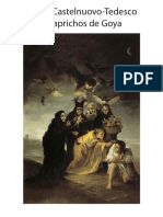 Castelnuovo Tedesco Caprichos de Goya