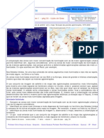 O mundo a noite e as grandes aglomerações - comparando