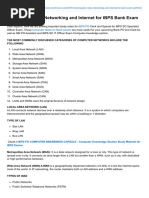 Computer Notes - Networking and Internet For IBPS Bank Exam