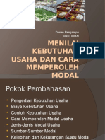 Menilai Kebutuhan Usaha