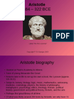 Aristotle, General Introduction