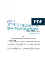 252990616 5 Soal 4 Distribusi Frekuensi Dan Curah Hujan Rancangan Docx