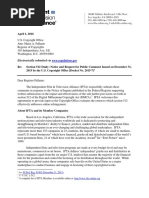 DMCA - Independent - Film - Television - Alliance - First - Round - Comments PDF