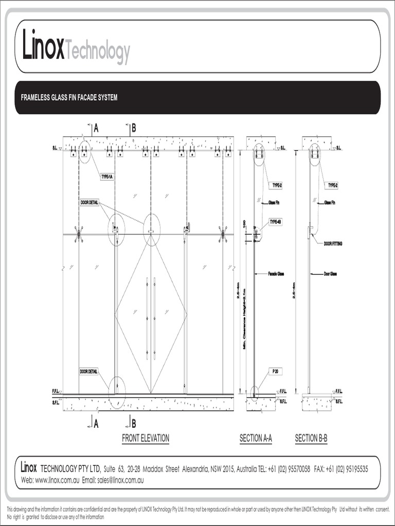 Frameless Glass Fin Facade System | PDF | Home & Garden | Technology ...