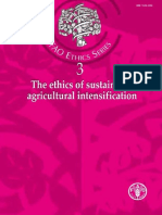 FAO, 2004. Ethics Agricultural Intensification