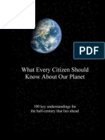 What Every Citizen Should Know About Our Planet (Excerpts)