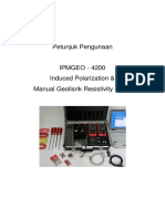 Petunjuk Pengunaan IPMGEO-4200