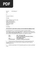 js prom letter proposal for Conference Letter Speaker  Invitation Invite